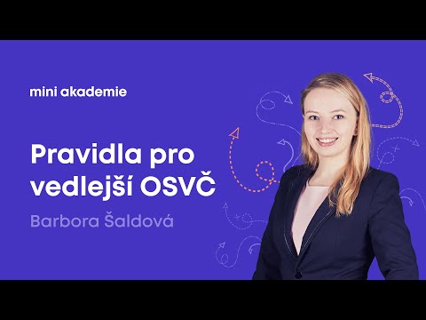 Video: Co je záměr samostatně výdělečně činný?