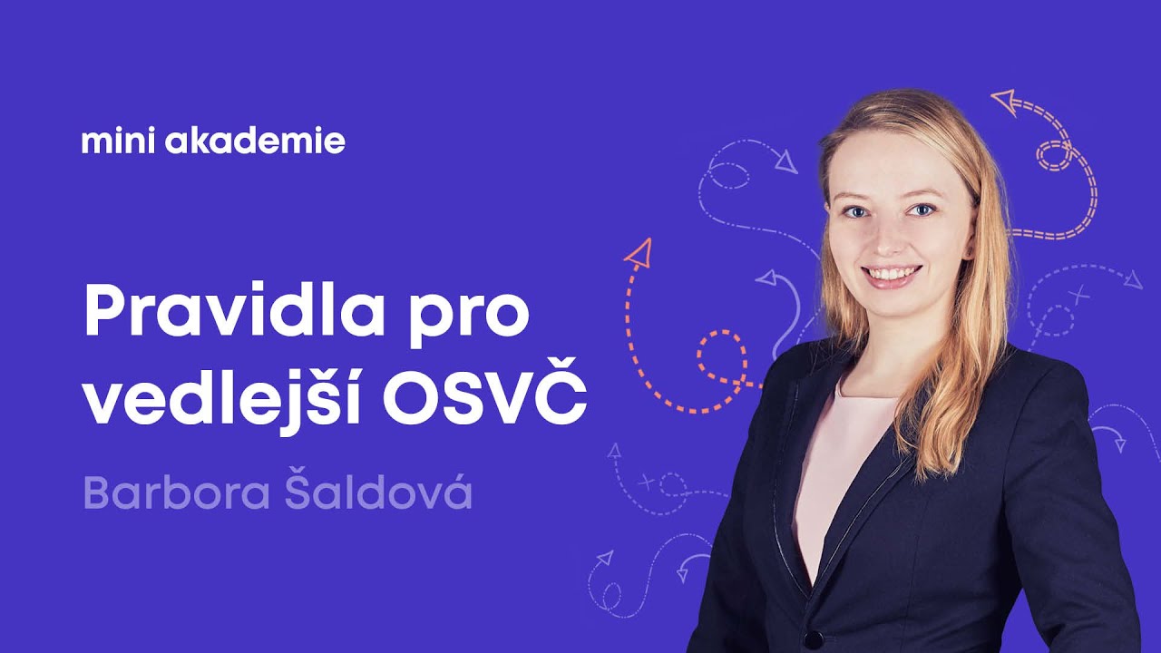 Pravidla pro vedlejší OSVČ: daně a odvody