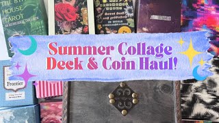 ☀️🍦Summer Collage (+ Coin) Deck Haul!⛱️🌊
