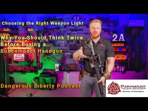 Let's Talk Lights and Why You Should Think Twice Before Buying a Subcompact Handgun