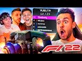 MI MEJOR CARRERA DE F1 2022 VS STREAMERS ¡MUNDIAL DE AMPETER! - TheGrefg