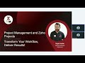 Project Management and Zoho Projects