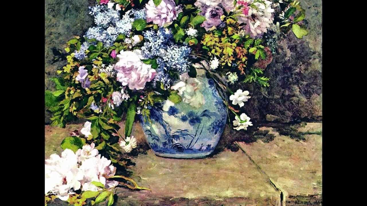愛與花綻放 當蔣勳聽見雷諾瓦renoir Auguste 春之花束spring Bouquet Youtube