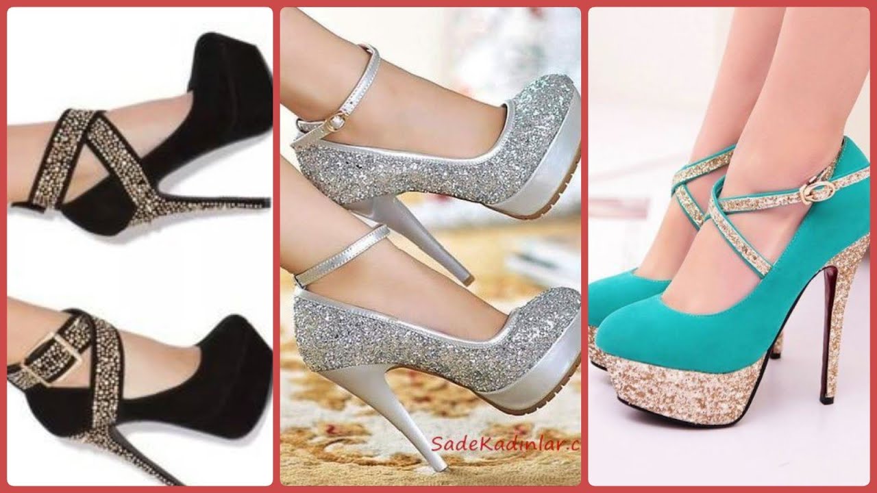 stylish sequin open toe chunky heeled sandals