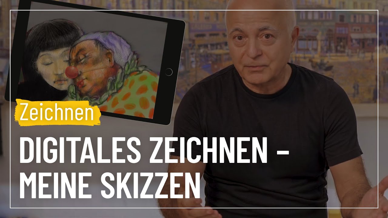 Zeichnen Mit Iphone Und Ipad Meine Skizzen Sehen Gestalten Mit Yadegar Asisi Youtube