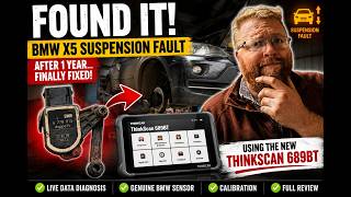 BMW X5 Suspension Fault FINALLY Fixed! | ThinkCar 689BT Diagnostic Review