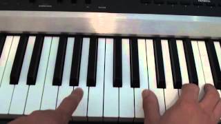 How To Play Nightcall On Piano London Grammar Kavinsky Tutorial Youtube