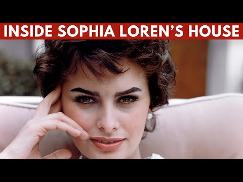 Sophia Loren Roman Villa Sara | INSIDE Sophia Loren House Tour in Rome | Interior Design