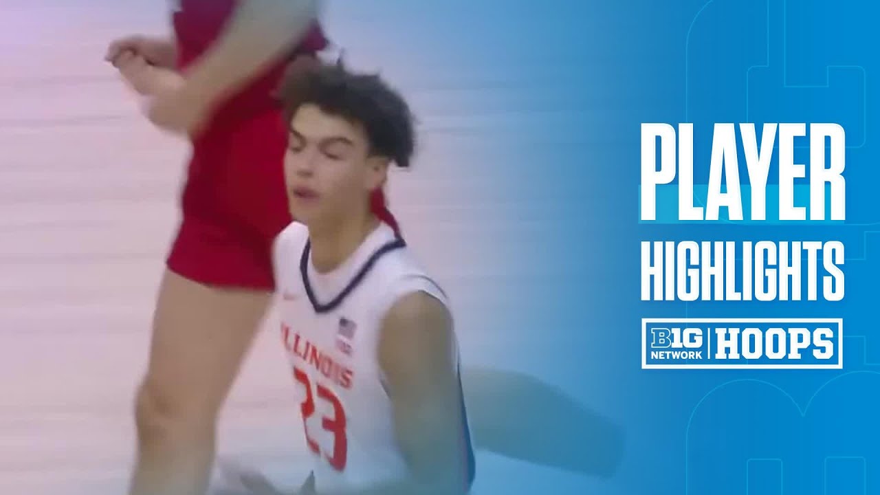 Keaton Wagler 34 Point Performance vs. Wisconsin | Illinois Basketball | 02/10/2026