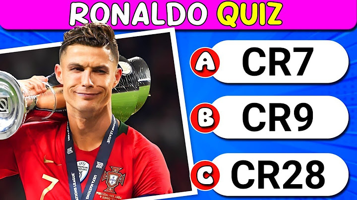 Ronaldo Quiz: How Well Do You Know About CRISTIANO RONALDO?