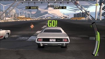 Plymouth Cuda 1/2 Mile Crash - NFS: Pro Street