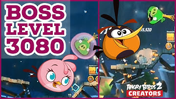 Boss Level 3080 Pity Mode Enabled! Stella & Bubbles | Angry Birds 2