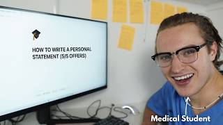 HOW TO WRITE THE BEST PERSONAL STATEMENT (5/5 OFFERS)