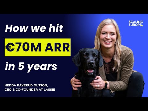 Hedda Båverud Olsson - CEO & co-founder at Lassie on hitting €70m ARR and €1m ARR per employee Episode cover