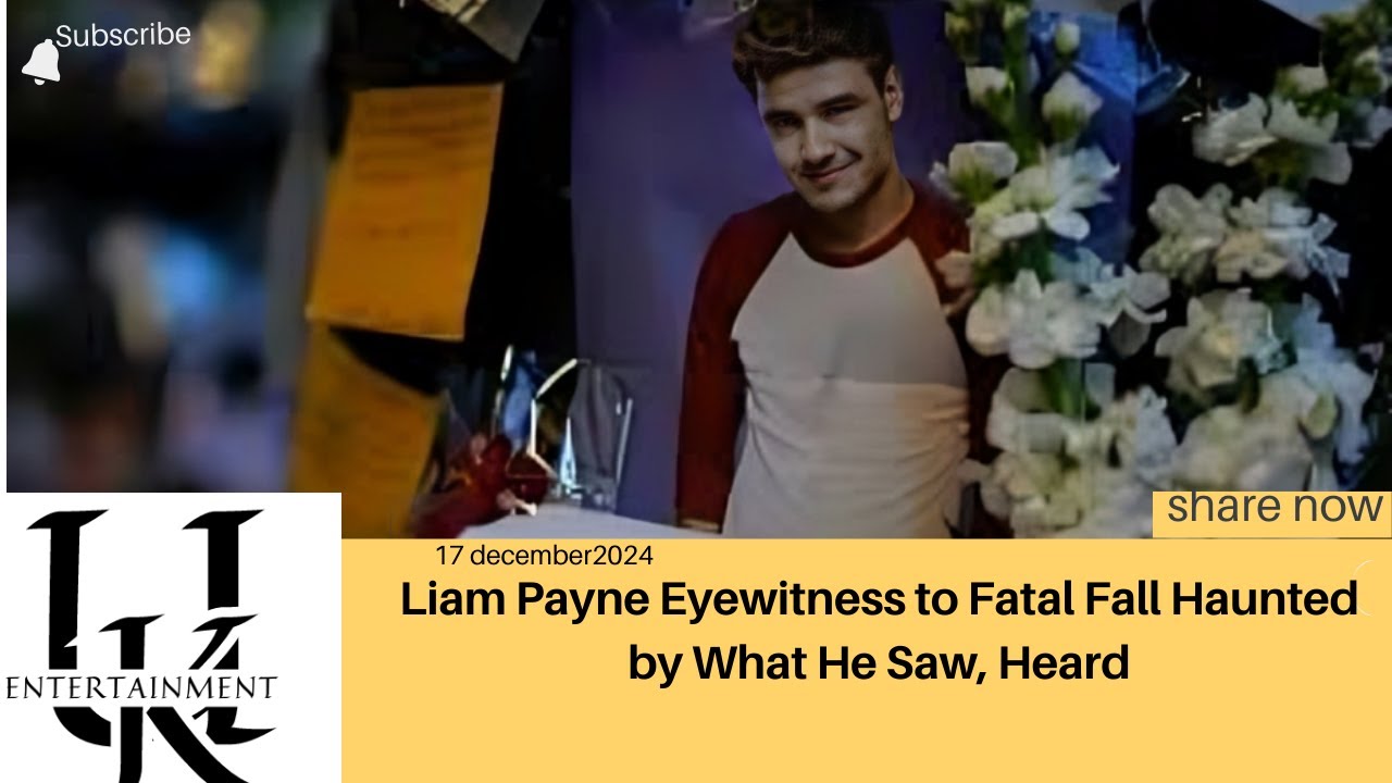 Liam Payne Eyewitness to Fatal Fall Haunted by What He Saw, Heard