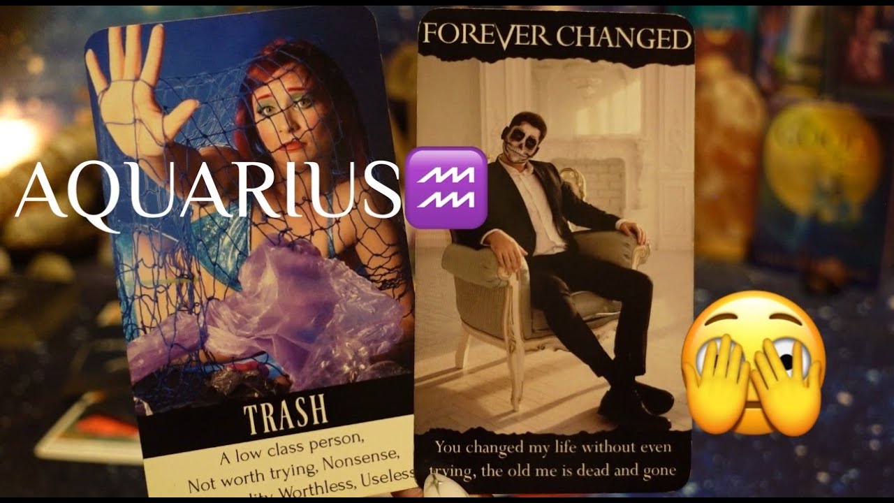 AQUARIUS♒️👀THOUGHT they got away w/ it ALL...😳BABY YOUR THEIR KARMA😭 BOOM!💣 TRANSFORMATION💔