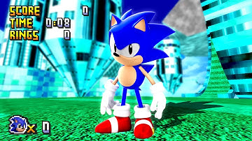 A 3D recreation of Sonic Before the Sequel