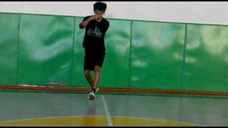 Bboy Darkend - flare to windmill training