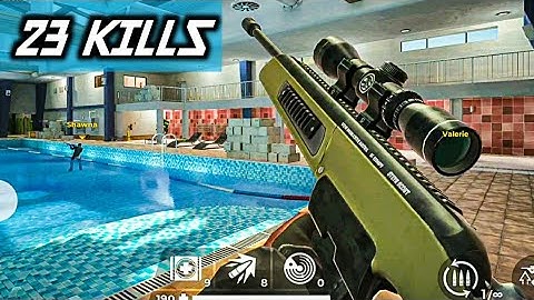 AWP Mode Gameplay Android - 23 KILLS with Scout