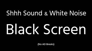 Shhh White Noise for Babies 🍼 10 Hours Cozy Sleep Sounds for Babies | Black Screen