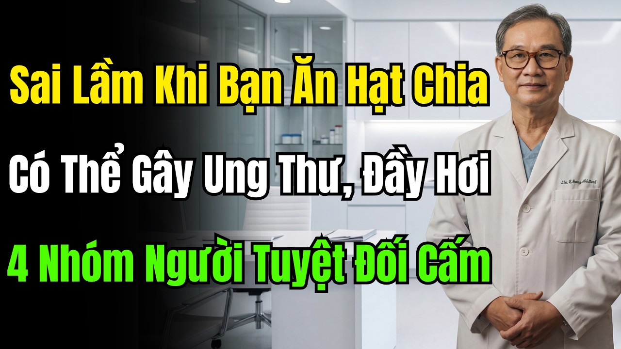 Cảnh Báo: Ăn Hạt Chia Sai Cách Có Thể Gây Tắc Ruột! 90% Người Không Biết, Vừa Mất Chất Vừa Hại Thân!