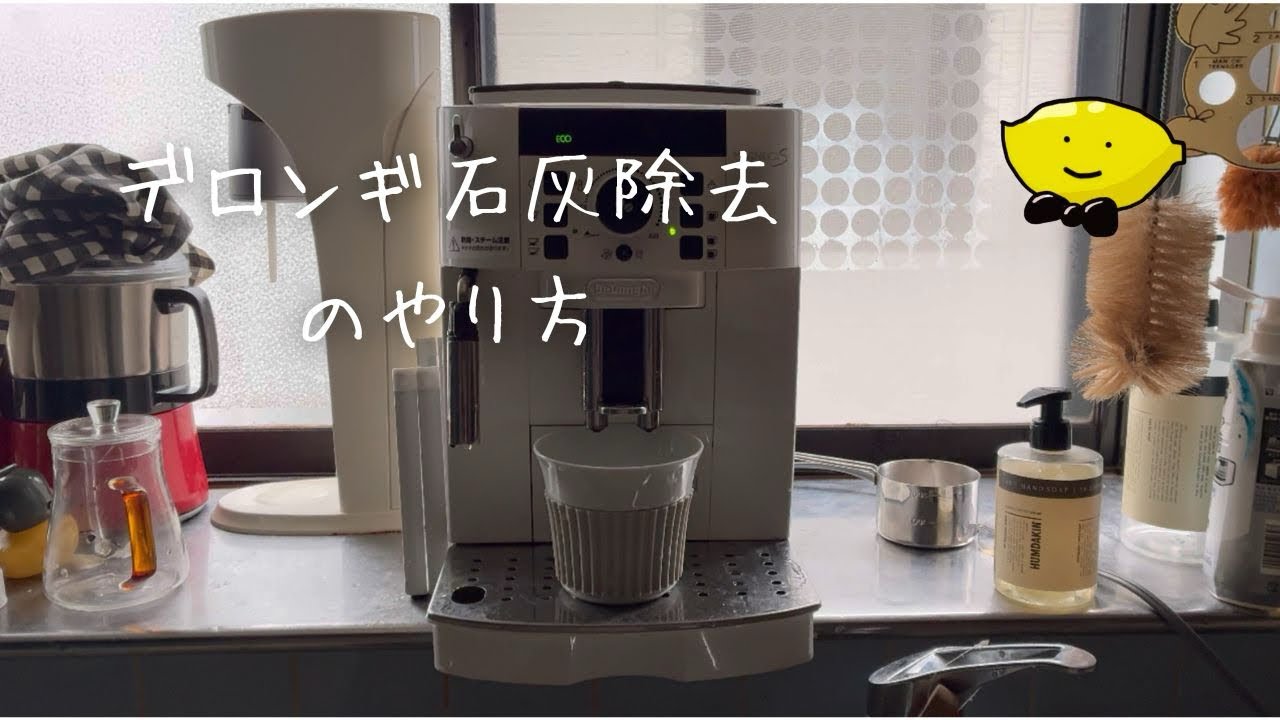 デロンギ マグニフィカS 石灰除去作業 - YouTube