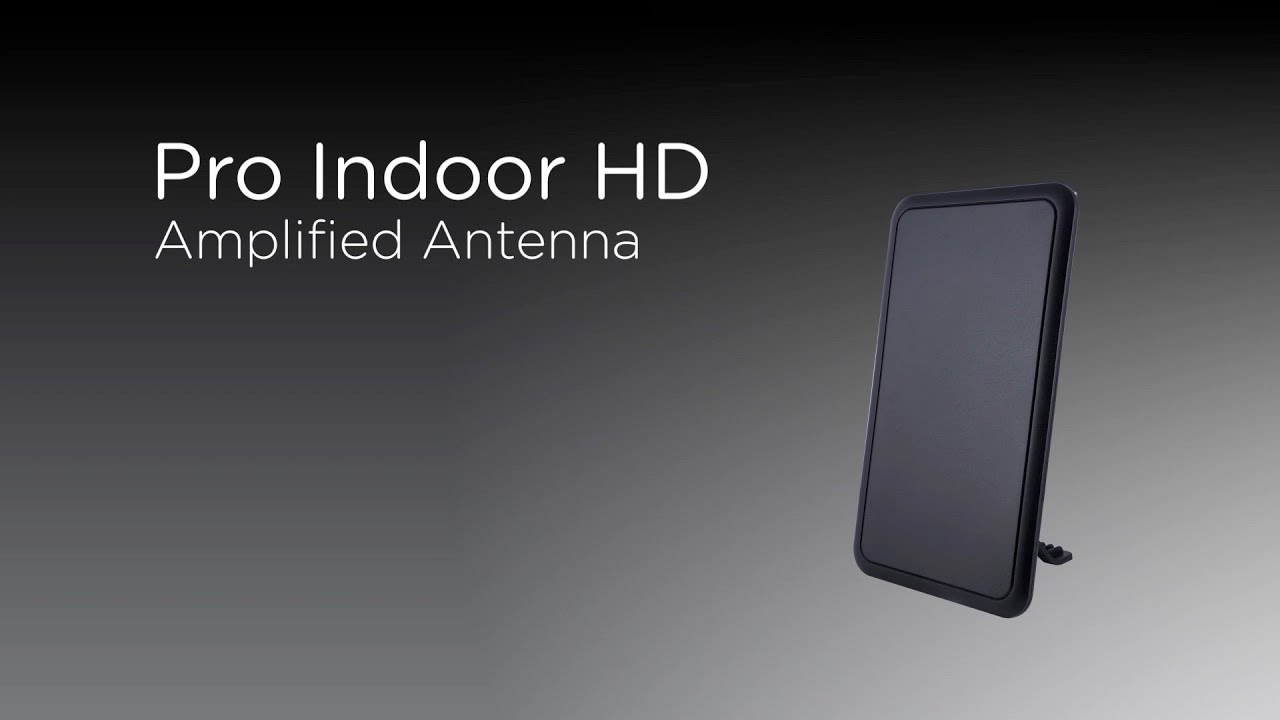 60895 GE Pro™ Indoor HD Amplified Antenna Overview YouTube