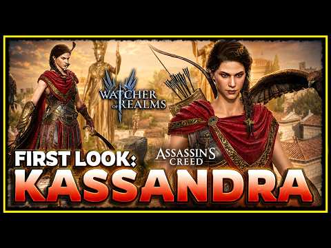 KASSANDRA 👤 New Hero First Look, Full Kit Reveal & Lore ✤ Watcher of Realms x Assassins Creed