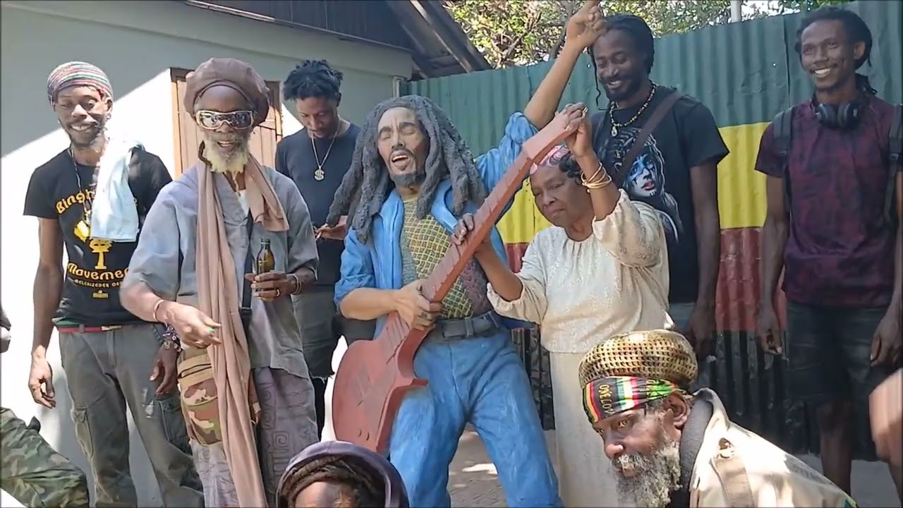 BEVERLEY KELSO VISIT  TRENCH TOWN &  BUNNY WAILER BIRTHDAY CELEBRATION APRIL 10TH