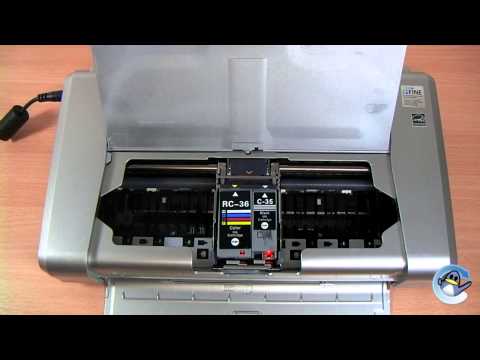 deep cleaning on a Canon Pixma IP100 