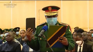 #LIVE: RAIS SAMIA AKIMUAPISHA MKUU WA MAJESHI YA ULINZI NA MNADHIMU MKUU WA JESHI LA ULINZI LA WANA
