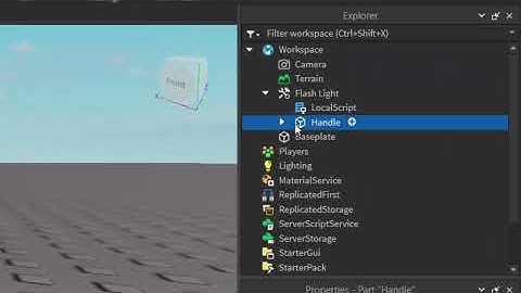 How to Click to Pick Up Tools in Roblox Studio