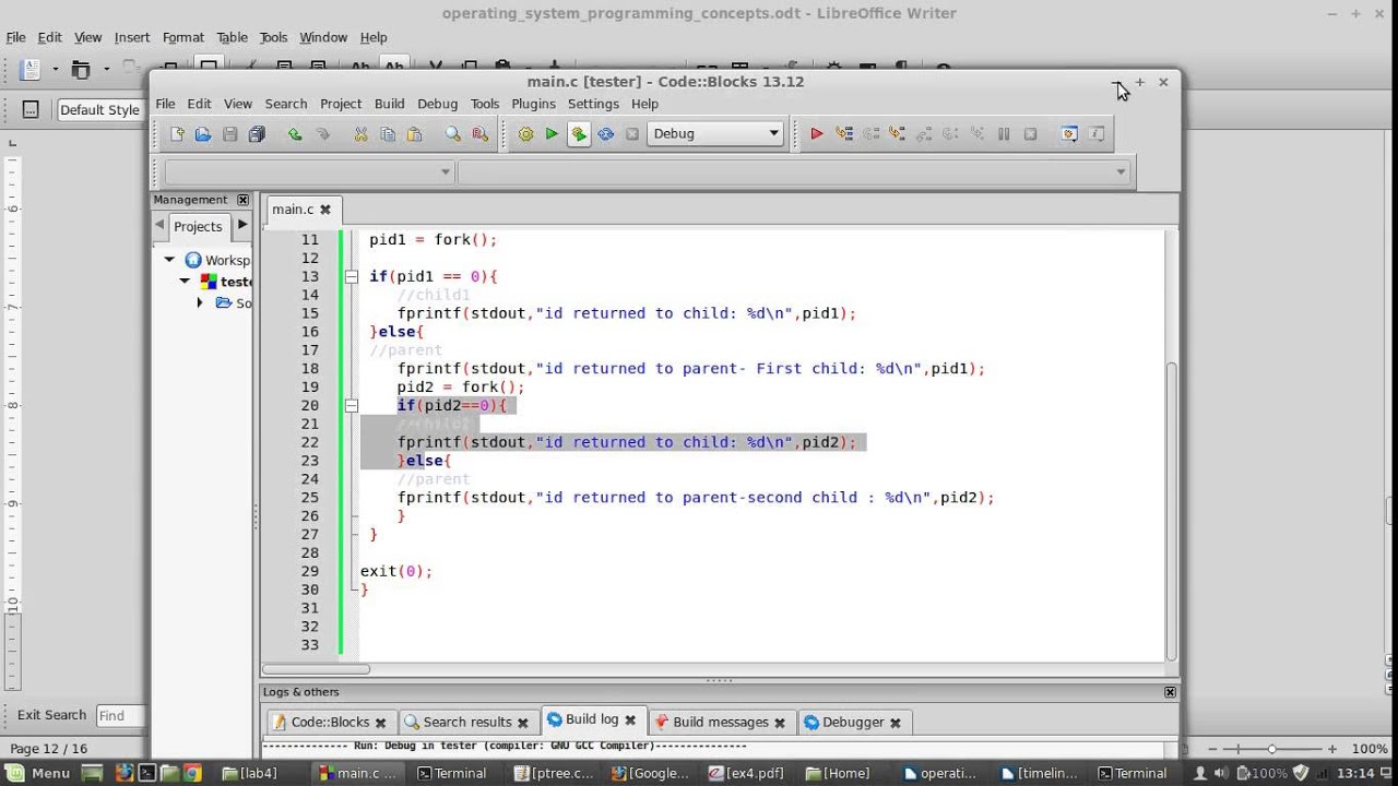 Session 5 : Operating System Programming Concepts - Process Management