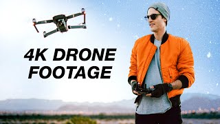 Winter Drone Footage in 4K (DJI Mavic Pro)