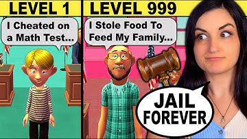 I Tried Working As A Judge ...but I Just Sent EVERYONE to Jail