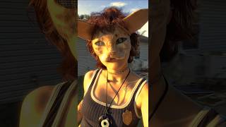 golden kitty (draft)  [ #furry #therian #catmask #animalmask #furshit #theriantropy #cat #fyp #gold