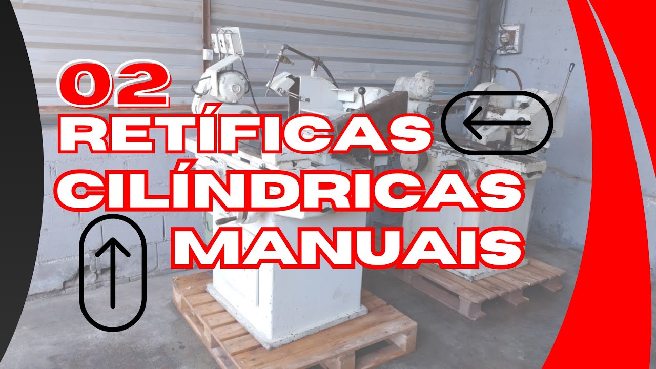 Vende-se 02 Retificas Cilindricas manual ⚒️