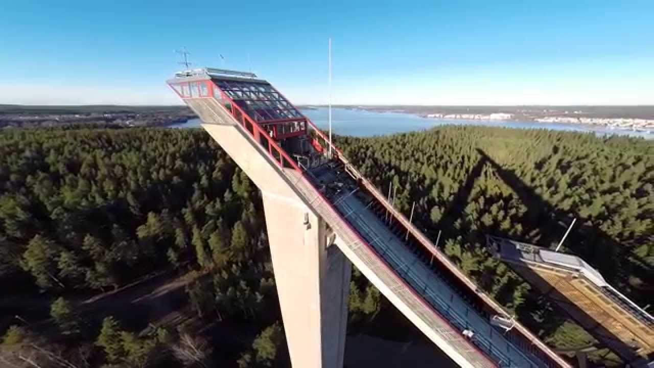 Ski Jump World Cup Towers Lahti Finland Youtube with The Most Elegant  ski jumping finland regarding Dream