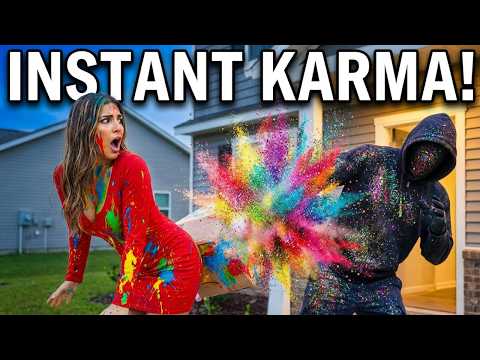 Porch Pirates Get INSTANT KARMA With Dye Packs & Glitter Bombs 😂 thumbnail