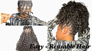 The Most Natural Crochet Hair? Miracle Knots Curly Human Hair Review & Install Ft Isee Hair screenshot 3