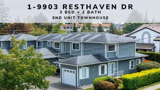 Virtual Open House Tours (Unnarrated) - 1-9903 Resthaven Dr, Sidney, BC