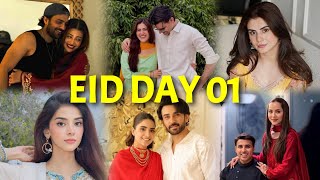 Celebrities on Eid ul Azha Day 1 ♥ |Pakistani Actress Eid Looks| Eid ul Azha 2026| Eid Telefilms| 