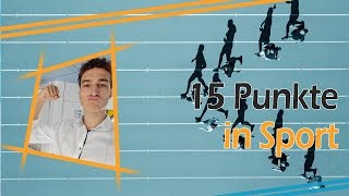 15 Punkte In Sport Oberstufe - So Klappts