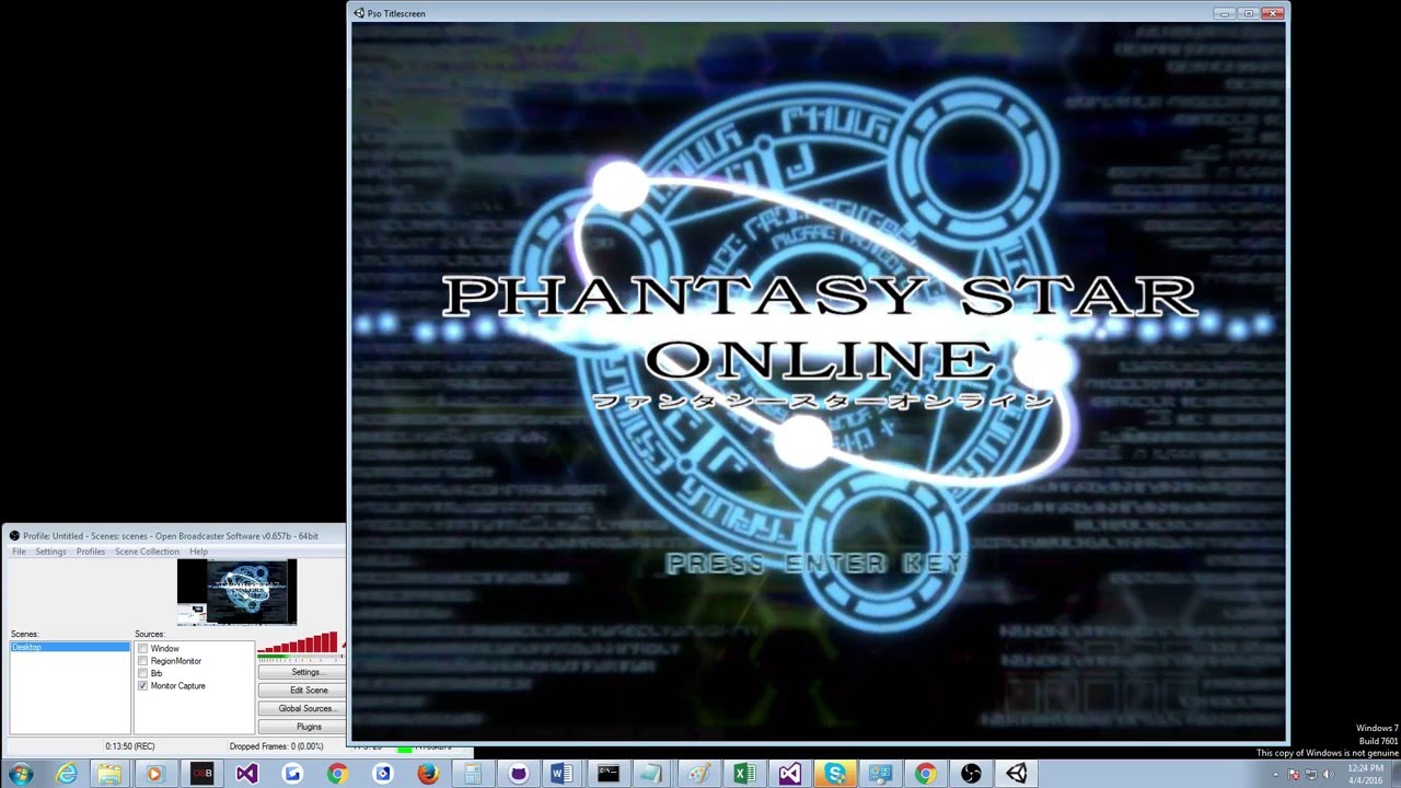 State of the Project (PSO Remake)