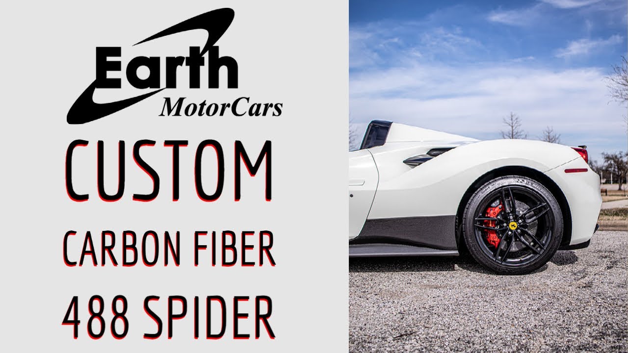 This 488 SPIDER has more in CARBON FIBER than your ENTIRE car is worth.