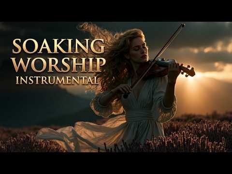 Peaceful Worship Instrumental ~ Violin Soaking Prayer Music & Quiet Time With God Presence