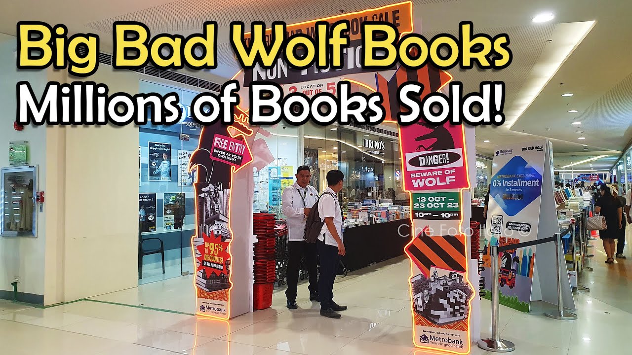 Iloilo City - Big Bad Wolf Books - Mega Book Sale 2023
