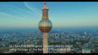 Phantom 4 Crashs Nearly Into Berlin Tv Tower - Huiuiuiui....