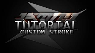 Photoshop Tutorial: Custom Stroke / Highlight 3D Text