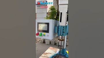 Máy khoan tự động ăn phôi servo ASD-20 hiệu Unifast khoan 18mm